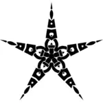 Celtic knot star