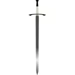 Vektor seni klip lama Celtic pedang