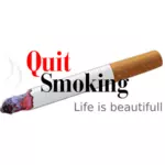 Quit smoking vector illustration