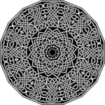 Vector circulare ornament