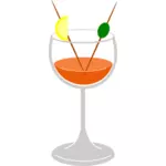 Cocktail de băutură vector imagine