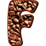 커피 콩 인쇄 술 F