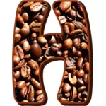 咖啡豆版式 H