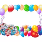 Kleurrijke party ballonnen