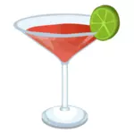 Cosmopolitan cocktail Vektor-Bild