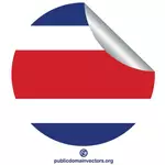 Bekostning Rica flagg klistremerke