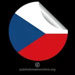 Çek bayrağı ile etiket