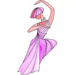 Abstract ballerina