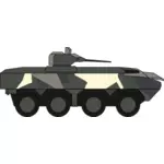 Military vehicle illustration