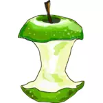 صورة متجهة من التفاح تؤكل