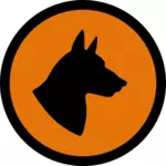 Dog hazard symbol