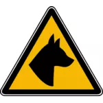 Imagine de pericol câine