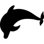 Silhueta do golfinho