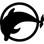 Delphin-emblem