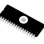 Векторное изображение модуля памяти Eprom компьютера