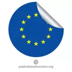 Наклейка флаг ЕС