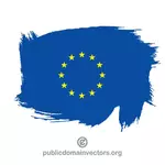 Dicat bendera Uni Eropa