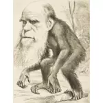 Чарльз Дарвин обезьяна