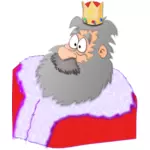 Santa regele grafică vectorială