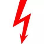 High voltage symbol
