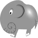 Elefante gris