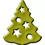 Weihnachtsbaum-cookie