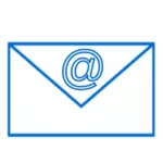 Sininen sähköpostimerkki