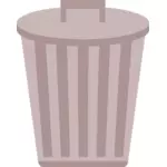 Trashcan vector symbol