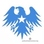 Bandiera della Somalia in forma di Aquila