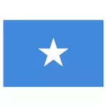 Vectorul Drapelul Somaliei