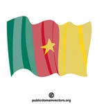 Republiken Kameruns flagga