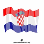 Nationale vlag van Kroatië