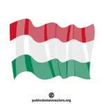Nationalflagge von Ungarn