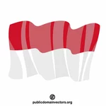 Steagul vectorului Indonezia