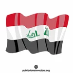 Flagge des irakischen Staates