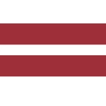 Latvias flagg