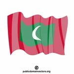 Malediivien kansallinen lippu