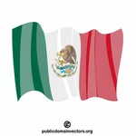 Nationale vlag van de Verenigde Mexicaanse Staten