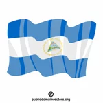 निकारागुआ का ध्वज