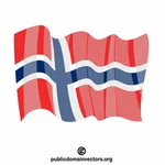 Национальный флаг Норвегия