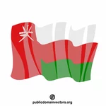 Omans flagga