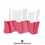 علم بولندا ناقلات قصاصة فنية