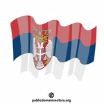 Drapelul Serbiei