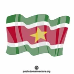 Drapeau de la République du Suriname