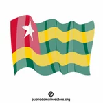 Togo-vektorin lippu