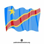 Vlajka Demokratické republiky Kongo