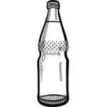 Vektorgrafikk utklipp av Tom mineralvann flaske