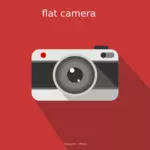 Flat kamera