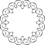 Cornice ovale a spirale
