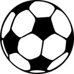 Grafika wektorowa piłka piłka nożna
